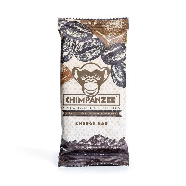 BARRE CHIMPANZEE CHOCOLAT-EXPRESSO 55GR